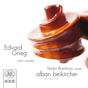 Grieg Edvard - Edvard Grieg - Violin Sonatas ryhmässä CD / Klassiskt @ Bengans Skivbutik AB (5560721)
