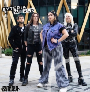 Syteria - Syteria World (Blue Marbled Vinyl L ryhmässä ME SUOSITTELEMME / Perjantain julkaisut / Fredag den 30:e augusti 2024 @ Bengans Skivbutik AB (5560783)