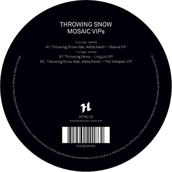 Throwing Snow - Mosaic Vips ryhmässä VINYYLI / Myydyimmät @ Bengans Skivbutik AB (5561067)