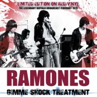Ramones - Gimme Shock Treatment (Red Vinyl) ryhmässä VINYYLI @ Bengans Skivbutik AB (5561459)
