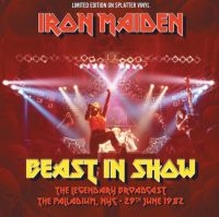 Iron Maiden - Beast In Show (Red/Orange Splatter) ryhmässä VINYYLI / Hårdrock @ Bengans Skivbutik AB (5561461)