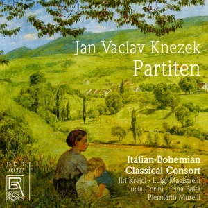 Knezek Jan Václav - Jan Václav Knezek - Three Partitas ryhmässä CD / Klassiskt @ Bengans Skivbutik AB (5561514)