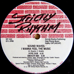 Sound Waves - I Wanna Feel The Music / Gotta Have You ryhmässä Labels /  @ Bengans Skivbutik AB (5561734)