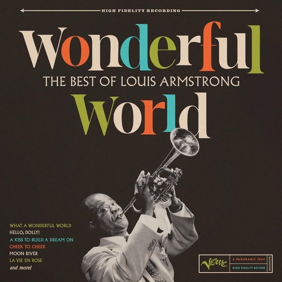 Louis Armstrong - Wonderful World: The Best Of Louis Armstrong ryhmässä VINYYLI / Myydyimmät @ Bengans Skivbutik AB (5561954)