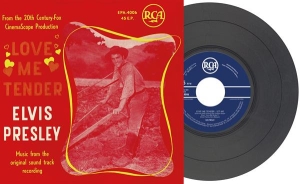 Elvis Presley - Ep Étranger N°14 - Love Me Tender (Belgium) ryhmässä VINYYLI @ Bengans Skivbutik AB (5562562)