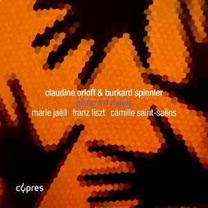 Claudine Orloff & Burkard Spinnler - Jaell, Liszt & Saint-Saens: Piano A ryhmässä CD @ Bengans Skivbutik AB (5562611)