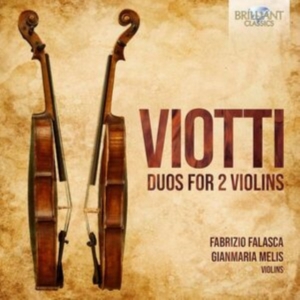 Fabrizio Falasca Gianmaria Melis - Viotti: Duos For 2 Violins ryhmässä CD @ Bengans Skivbutik AB (5562633)
