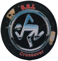D.R.I. - Patch Crossover Black Border (9,3 C ryhmässä MERCHANDISE / Kangasmerkki / Heavy Metal @ Bengans Skivbutik AB (5562686)