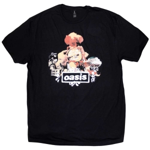 Oasis - Atomic Collage Uni Bl T-Shirt ryhmässä MERCHANDISE / T-paita / Pop-Rock @ Bengans Skivbutik AB (5562793r)
