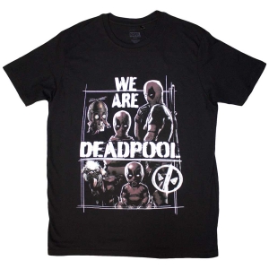 Marvel - Deadpool We Are Deadpool Bl T-Shirt ryhmässä MERCHANDISE / T-paita / Film-Musikal @ Bengans Skivbutik AB (5562858r)