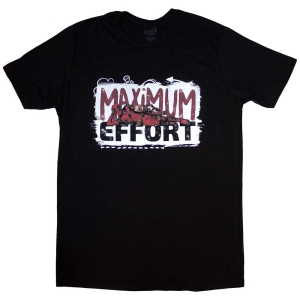Marvel - Deadpool Maximum Effort Bl T-Shirt ryhmässä MERCHANDISE / T-paita / Film-Musikal @ Bengans Skivbutik AB (5562860r)