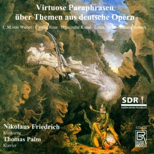 Carl Maria Von Weber Cyrille Rose - Virtuoso Paraphrases Of German Oper ryhmässä CD / Klassiskt @ Bengans Skivbutik AB (5562992)