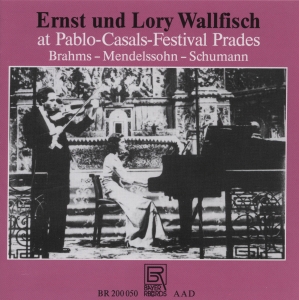 Brahms/Mendelssohn/Schumann - Duo Wallfisch At Prades Festival ryhmässä CD @ Bengans Skivbutik AB (5563009)