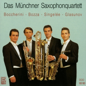 Luigi Boccherini Eugène Bozza Jea - The Munich Saxophone Quartet Plays ryhmässä CD / Klassiskt @ Bengans Skivbutik AB (5563024)
