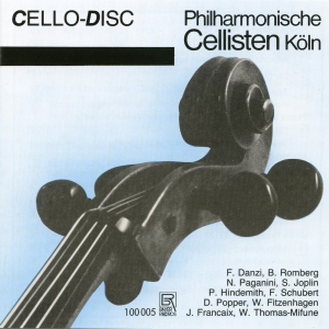 Franz Danzi Franz Schubert Niccol - Cello-Disc - Works By Danzi/Popper/ ryhmässä CD @ Bengans Skivbutik AB (5563032)