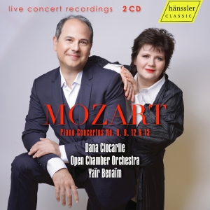 Dana Ciocarlie Open Chamber Orches - Mozart: Piano Concertos ryhmässä CD @ Bengans Skivbutik AB (5563057)