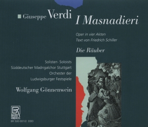 Verdi/Giuseppe - Verdi/Giuseppe - I Masnadieri ryhmässä CD / Klassiskt @ Bengans Skivbutik AB (5563070)
