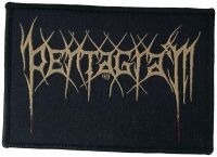 Pentagram (Cl) - Patch Logo  (7 X  10,2 Cm) ryhmässä MERCHANDISE / Kangasmerkki / Heavy Metal @ Bengans Skivbutik AB (5563130)