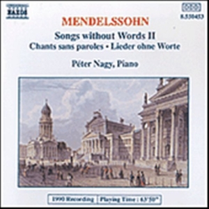 Mendelssohn Felix - Songs Without Words 2 ryhmässä CD @ Bengans Skivbutik AB (556373)