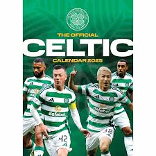 Celtic Fc  - 2025 A3 Calendar ryhmässä MERCH @ Bengans Skivbutik AB (5563805)