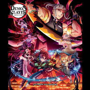Demon Slayer - 2025 Square Calendar ryhmässä MERCH @ Bengans Skivbutik AB (5563890)