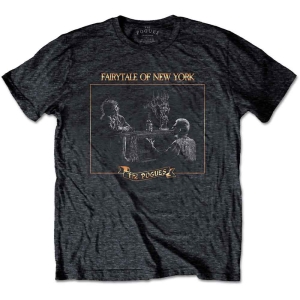 Pogues - Fairytale Piano Uni Heather T-Shirt ryhmässä MERCH @ Bengans Skivbutik AB (5564331r)