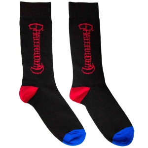 Grateful Dead - Vertical Mono Logo Bl Socks (Eu 39-45) ryhmässä MERCHANDISE /  /  @ Bengans Skivbutik AB (5564500)
