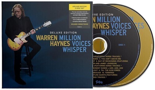 Warren Haynes - Million Voices Whisper (Deluxe Cd) ryhmässä Övrigt / @ Bengans Skivbutik AB (5564615)