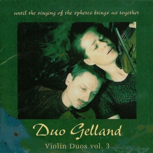 Duo Gelland - Violin Duos Vol 3 ryhmässä CD @ Bengans Skivbutik AB (556478)