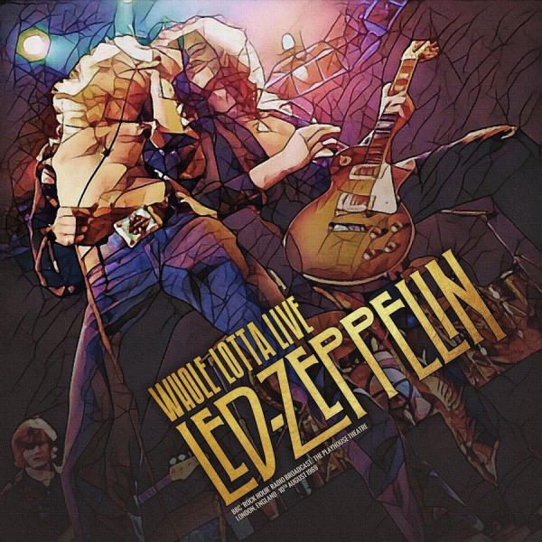 Led Zeppelin - Whole Lotta Live (Yellow Vinyl Lp) ryhmässä VINYYLI / Hårdrock @ Bengans Skivbutik AB (5565397)