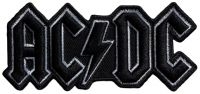 Ac/Dc - Patch Black Logo (4,3 X 10,2 Cm) ryhmässä MERCHANDISE / Merch / Hårdrock @ Bengans Skivbutik AB (5565556)