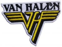 Van Halen - Patch Text & Logo (8,1 X 6,2 Cm) ryhmässä MERCH @ Bengans Skivbutik AB (5565612)