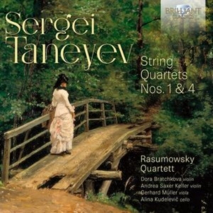 Rasumowsky Quartet - Taneyev: String Quartets Nos. 1 & 4 ryhmässä ME SUOSITTELEMME / Perjantain julkaisut / Perjantai 1 marraskuuta 2024 @ Bengans Skivbutik AB (5565762)