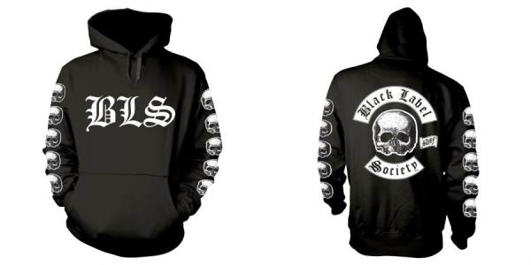 Black Label Society - Hood -  Logo (Xxl) ryhmässä MERCH / Vaatteet / Hupparit @ Bengans Skivbutik AB (5565780)