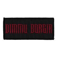 Dimmu Borgir - Patch - Logo (Red) ryhmässä MERCHANDISE / Kangasmerkki / Heavy Metal @ Bengans Skivbutik AB (5565851)