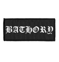 Bathory - Patch - Logo ryhmässä MERCHANDISE / Kangasmerkki / Heavy Metal @ Bengans Skivbutik AB (5565865)