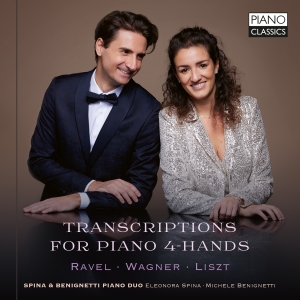 Spina & Benignetti Piano Duo - Ravel, Wagner & Liszt: Transcriptio ryhmässä CD @ Bengans Skivbutik AB (5565909)