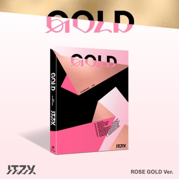 Itzy - Gold (Rose Gold Ver.) ryhmässä CD / K-Pop @ Bengans Skivbutik AB (5566176)