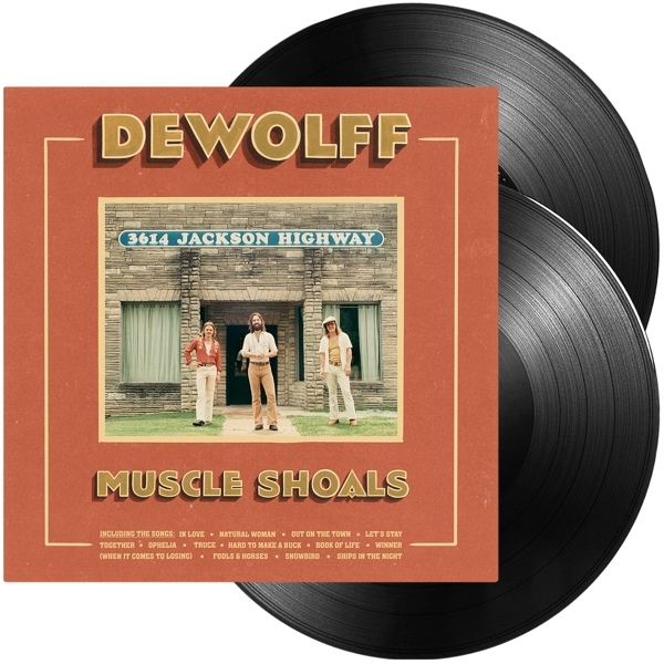 Dewolff - Muscle Shoals ryhmässä ME SUOSITTELEMME / Perjantain julkaisut / Perjantai, joulukuu 6, 2024 @ Bengans Skivbutik AB (5566459)