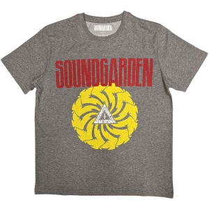 Soundgarden - Badmotorfinger V1 Uni Grey T-Shirt ryhmässä MERCHANDISE / T-paita / Hårdrock @ Bengans Skivbutik AB (5566723r)