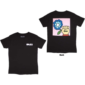 Idles - Cartoon Flower Uni Bl T-Shirt  (M) ryhmässä MERCHANDISE / T-paita / Pop-Rock @ Bengans Skivbutik AB (5566899)