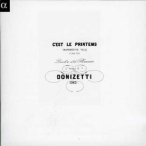 Gaetano Donizetti - Un Italien À Paris   Duos And ryhmässä Externt_Lager / Naxoslager @ Bengans Skivbutik AB (556706)