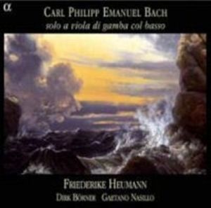 Carl Philipp Emanuel Bach - Solo A Viola Di Gamba Col Bas ryhmässä CD @ Bengans Skivbutik AB (556708)
