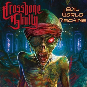 Crossbone Skully - Evil World Machine (Black Smoke Vin ryhmässä VINYYLI @ Bengans Skivbutik AB (5567106)