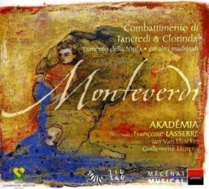 Monteverdi - Combattimento Di Tancredi ryhmässä Externt_Lager / Naxoslager @ Bengans Skivbutik AB (556736)