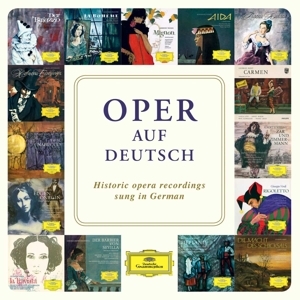 Various - Oper Auf Deutsch ryhmässä CD @ Bengans Skivbutik AB (5567771)
