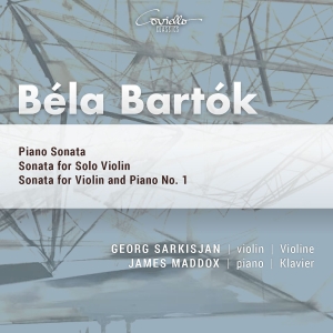 Georg Sarkisjan James Maddox - Bartok: Works For Piano & Violin ryhmässä CD @ Bengans Skivbutik AB (5568462)
