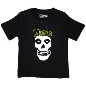 Misfits - Skull & Logo Boys Bl T-Shirt ryhmässä MERCHANDISE / Merch / Punk @ Bengans Skivbutik AB (5569227r)