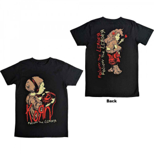 Korn - Follow The Leader Uni Bl T-Shirt ryhmässä MERCHANDISE / T-paita / Hårdrock,Pop-Rock @ Bengans Skivbutik AB (5569275r)