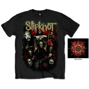Slipknot - Come Play Dying Back Print Uni Bl T-Shir ryhmässä MERCHANDISE / T-paita / Hårdrock,Pop-Rock @ Bengans Skivbutik AB (5569279r)